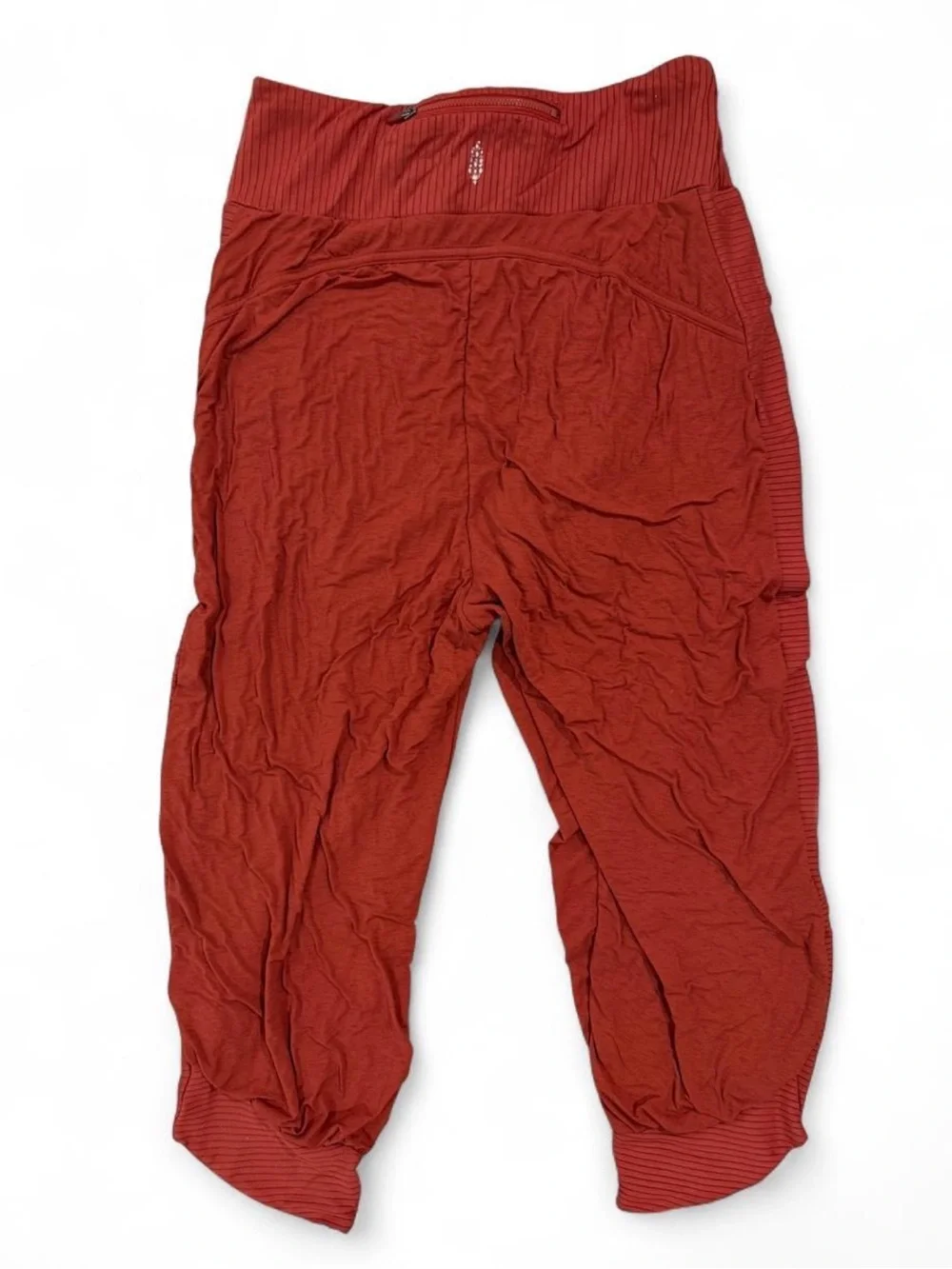 Free People Movement Ruched Joggers Rust Medium